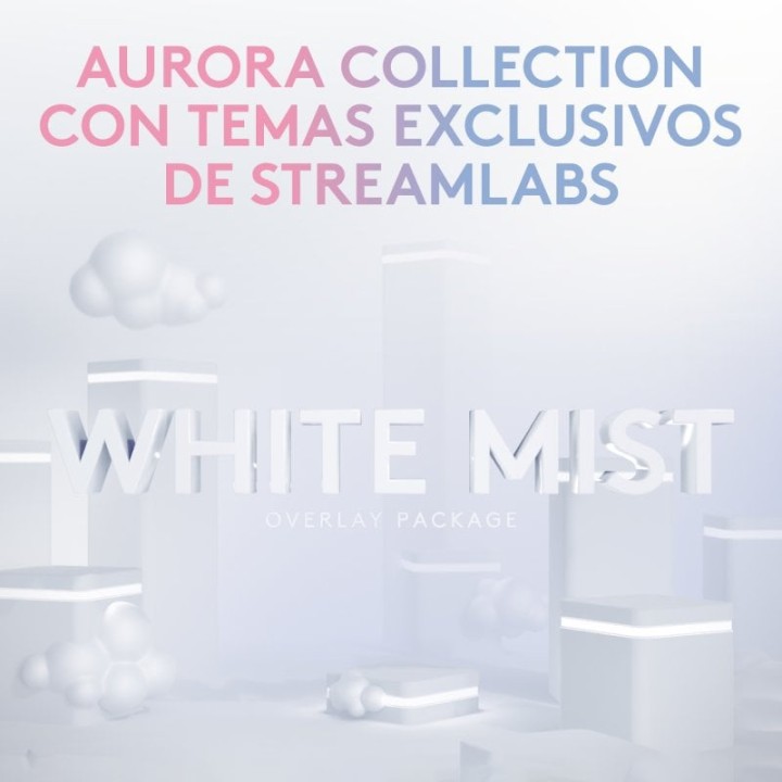 Blue Mic Yeti para The Aurora Collection Micrófono USB Multipatrón Premium con Blue VO!CE Blanco