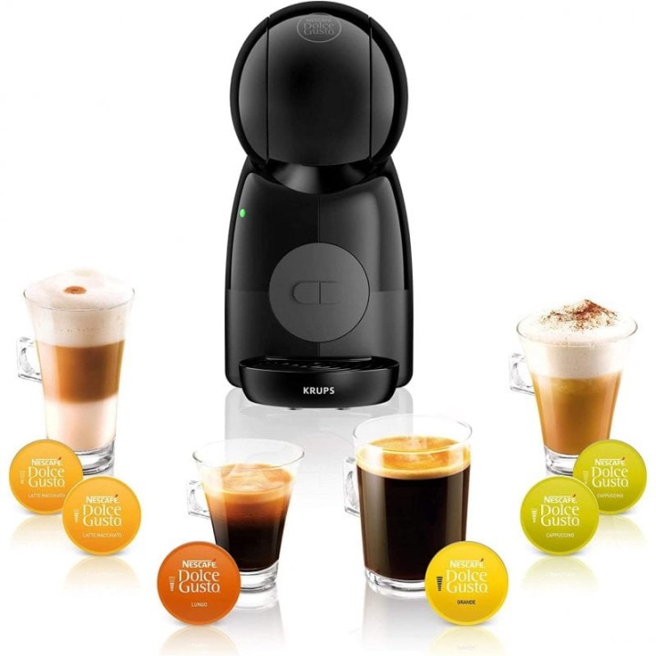 Krups Piccolo XS Cafetera Dolce Gusto Negro/Gris