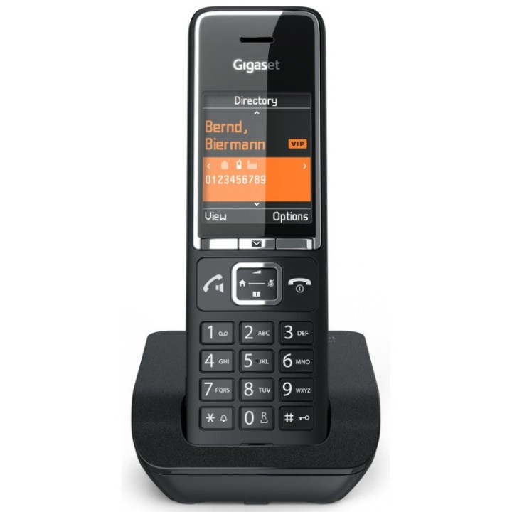 Gigaset Comfort 550 Iberia Teléfono Inalámbrico Dect Negro