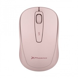 Phoenix M250 Ratón Inalámbrico 1600 DPI Rosa