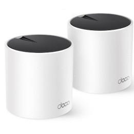 TP-Link Deco X55 Sistema Mesh WiFi 6 Doble Banda AX3000 Kit 2 Unidades