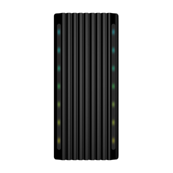 Aisens ASM2-RGB012B Caja Externa para Disco SSD M.2 SATA/NVMe USB-C