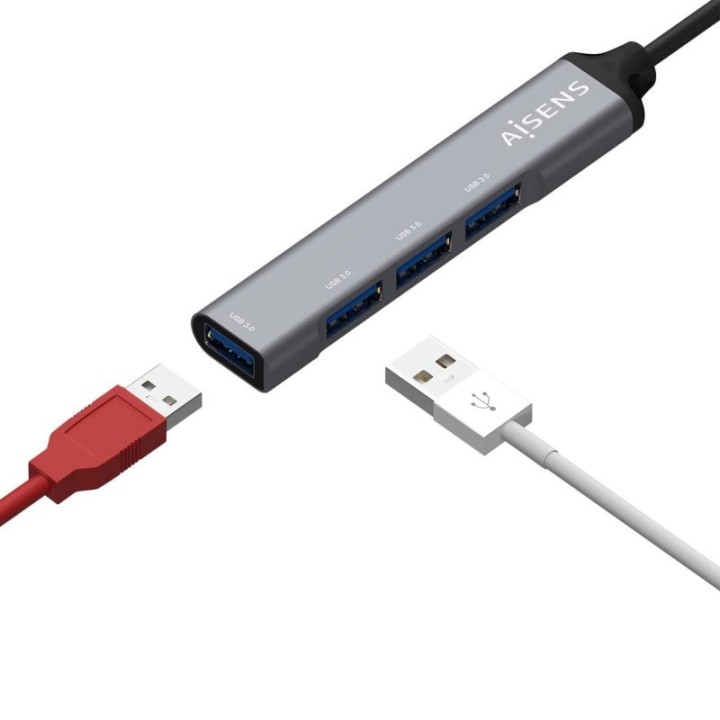 Aisens A106-0540 Hub USB 3.0 x4 Puertos