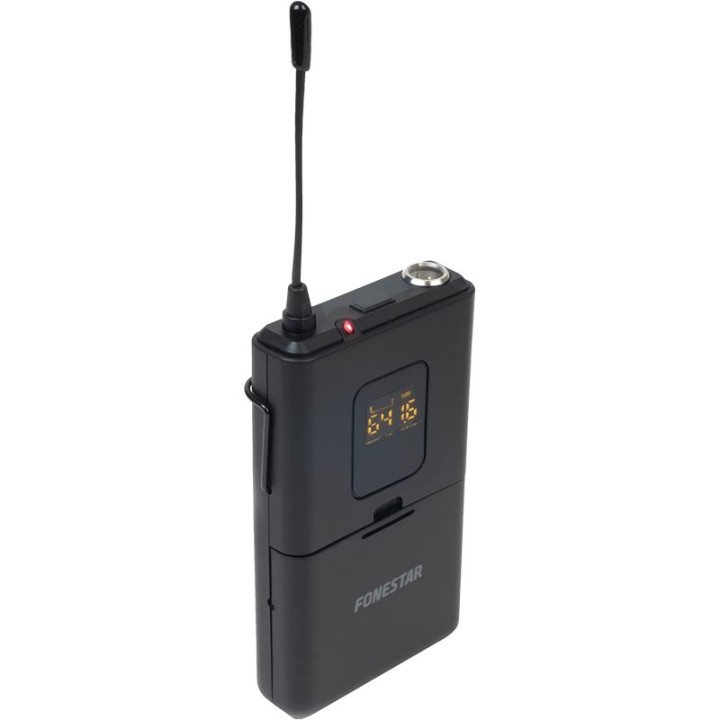 Fonestar WI-MIC Micrófono Inalámbrico de Petaca UHF/USB