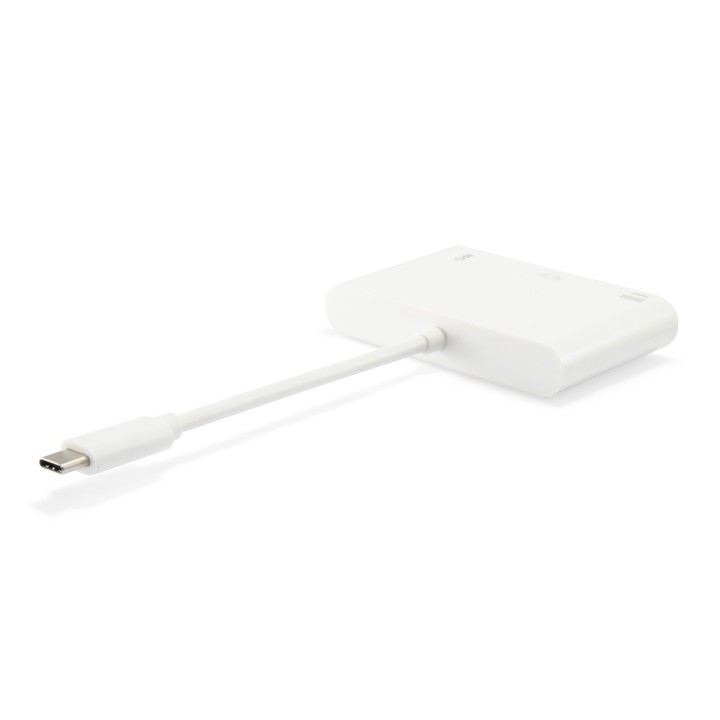 Adaptador EQUIP USB-C a USB-A/USB-C PD/VGA (EQ133462)