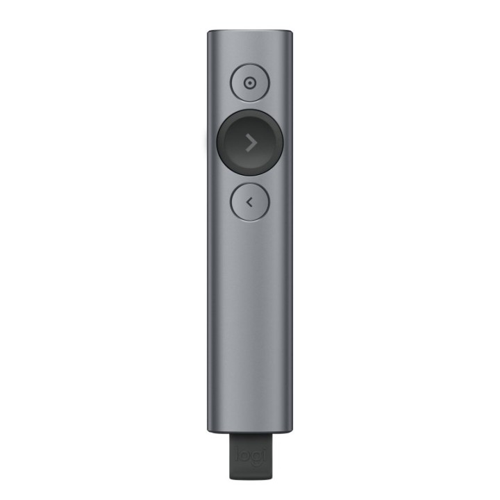 Logitech Spotlight Presentador Inalámbrico USB/Bluetooth Gris