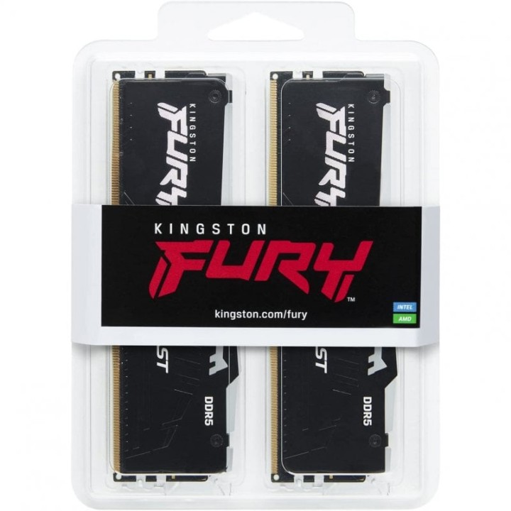 Kingston FURY Beast RGB DDR5 5600MHz 32GB 2x16GB CL36