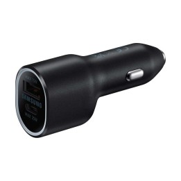 Samsung EP-L4020NBGEU Cargador de Coche USB-A/USB-C 40W Negro