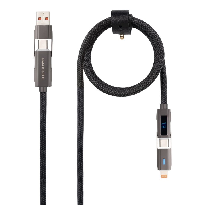 Nanocable USB-C+USB-A a Lightning+USB-C 1m (10.01.2501)