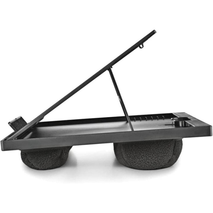 NGS Lapnest Soporte Acolchado Negro para Portátil hasta 15.6"