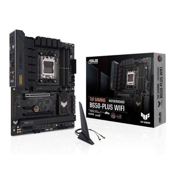 Placa Base ASUS TUF GAMING B650-PLUS WIFI B650 AM5 DDR5 ATX WiFi 6 2.5GbE M.2 RGB