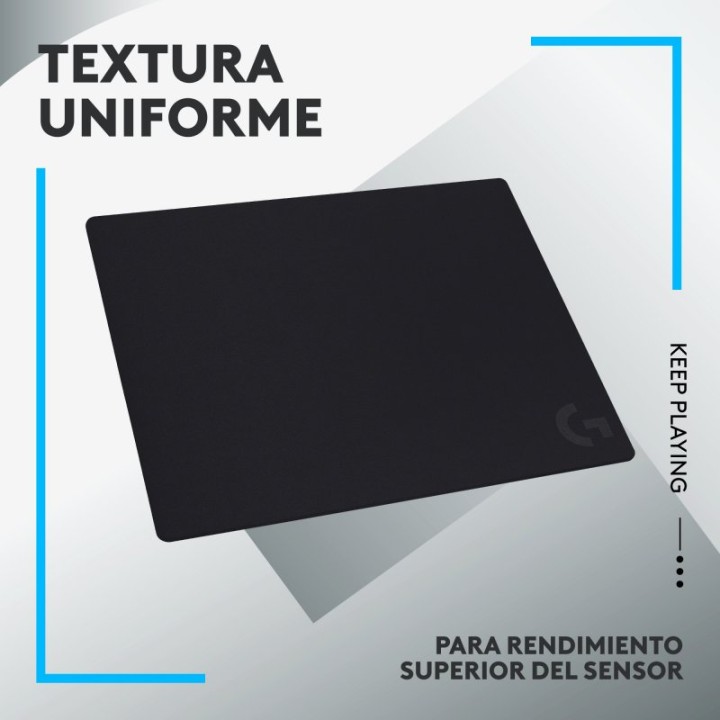 Logitech G740 40x46cm Alfombrilla Gaming Negra