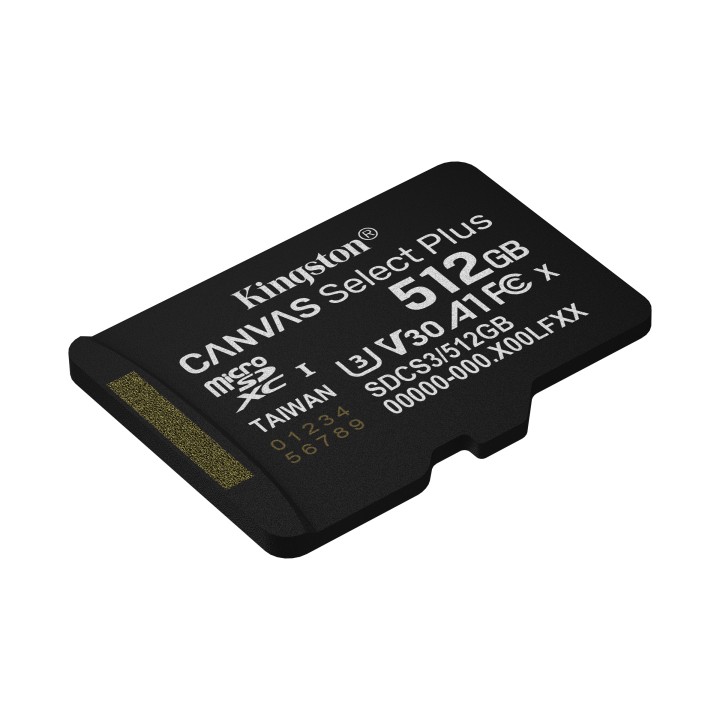 Kingston Micro SDXC 512Gb + Adaptador SD (SDCS3/512GB)