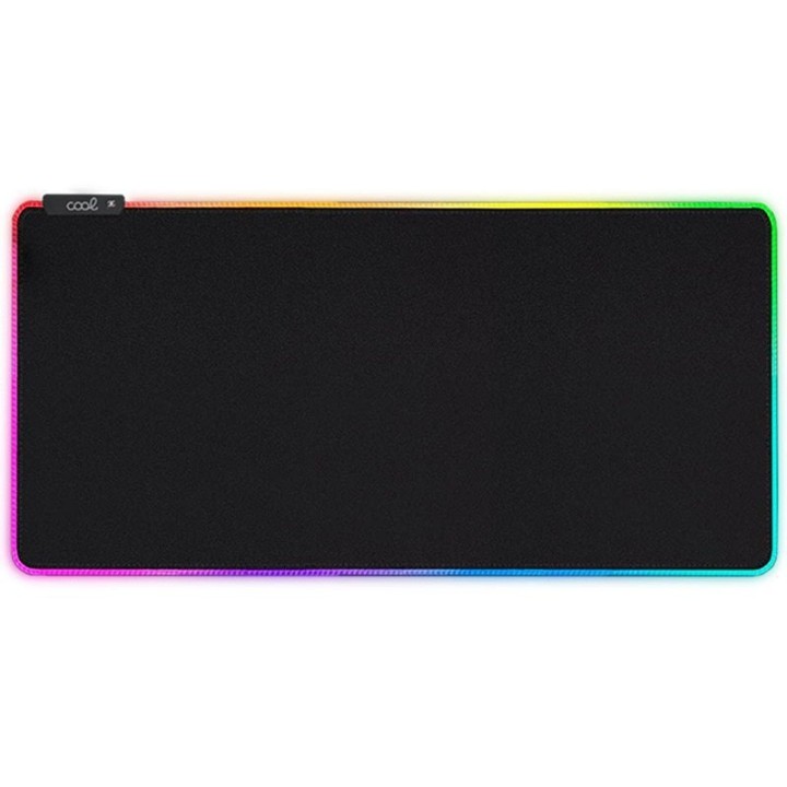 Cool Alfombrilla Gaming XL RGB Negro