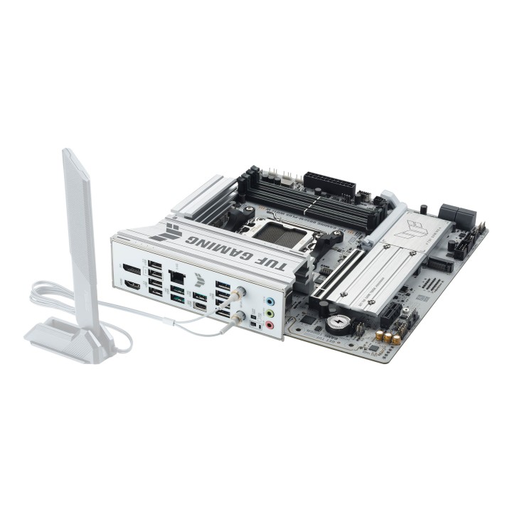 ASUS TUF GAMING B850M-PLUS WIFI7 W:(AM5) 4DDR5