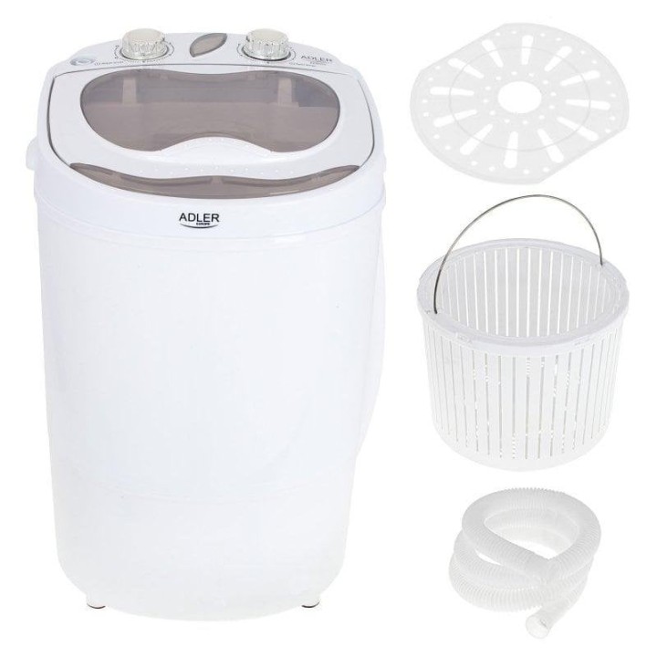Adler AD 8055 Mini Lavadora Portátil 3Kg