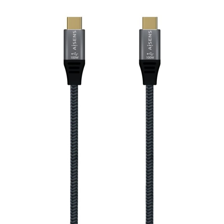 Aisens Cable USB-C 3.2 Macho/Macho 2m Gris