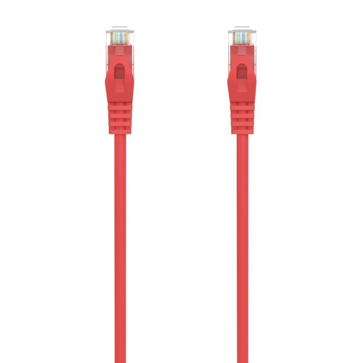 Aisens A145-0557 Cable de Red RJ45 UTP Cat 6A 30cm Rojo