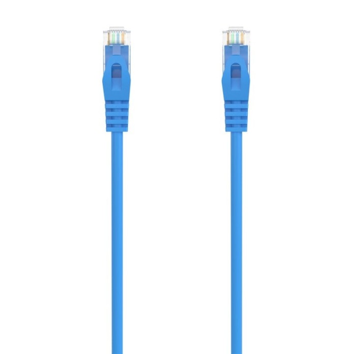Aisens A145-0570 Cable de Red RJ45 UTP Cat 6A 25cm Azul