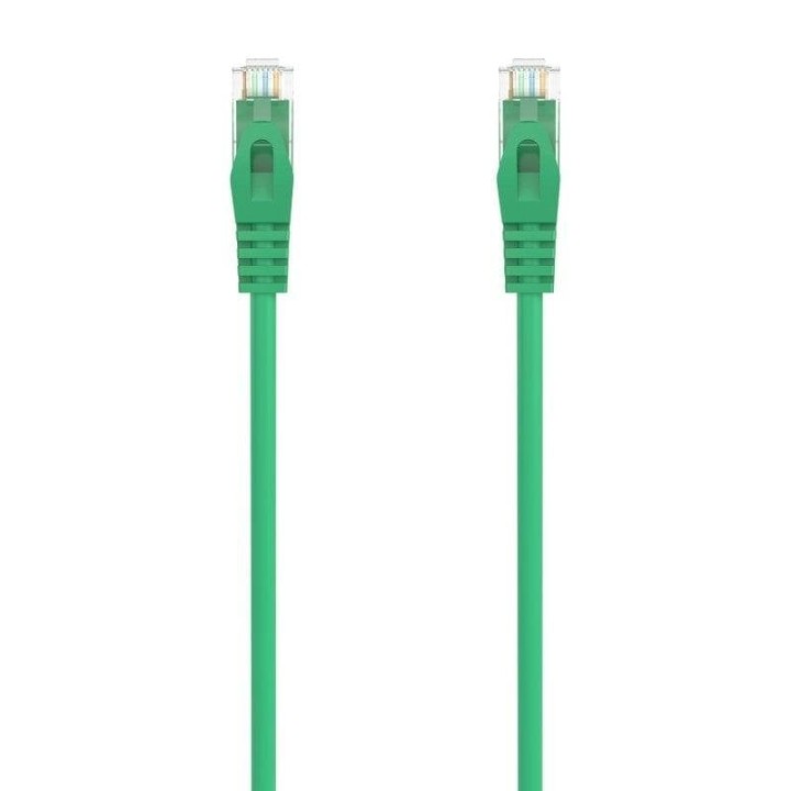 Cable de red Aisens A145-0578 Cat 6A UTP 30 cm verde cobre LSZH