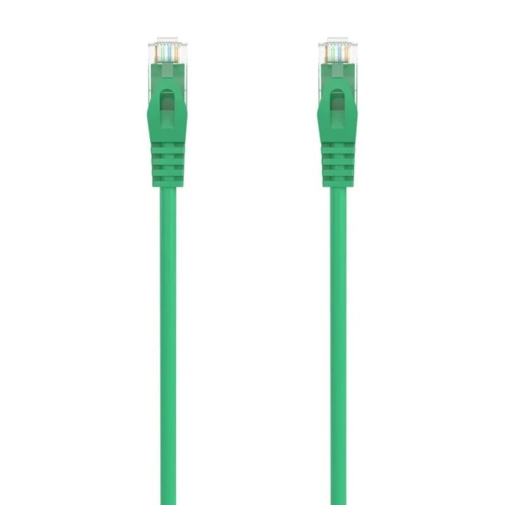 Aisens A145-0580 Cable de Red RJ45 UTP Cat 6A 1m Verde