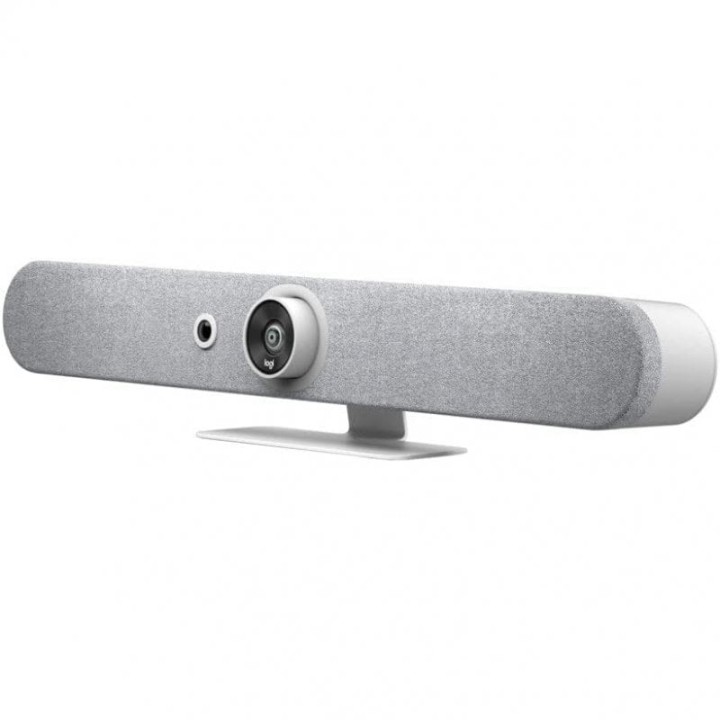 Logitech Rally Bar Mini Cámara para Videoconferencias 4K Blanca