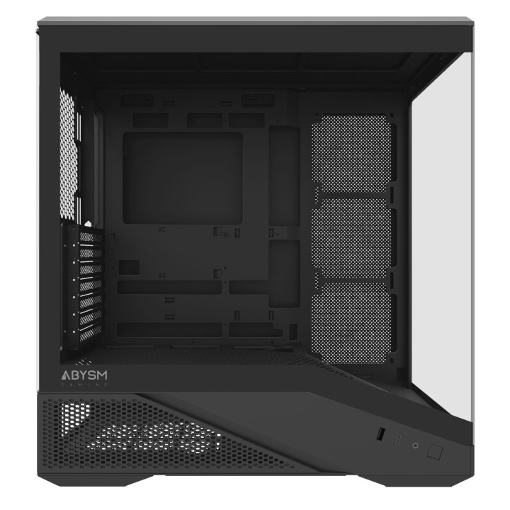 Caja Abysm Arian Frame A400 ARGB ATX Negra (AB123533)