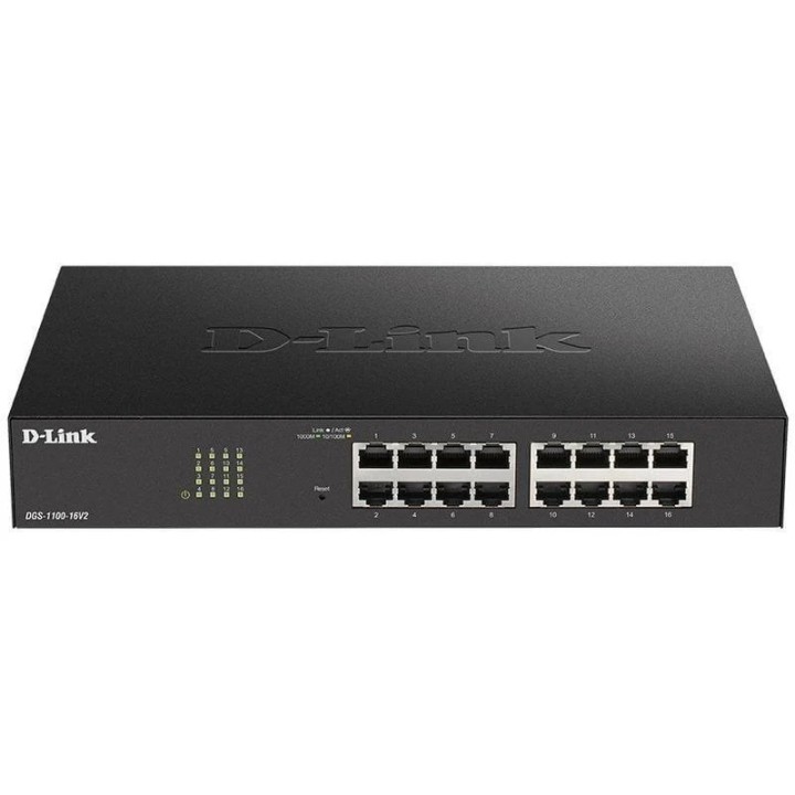 D-Link DGS-1100-16V2/E Switch Gestionado 16 Puertos Gigabit