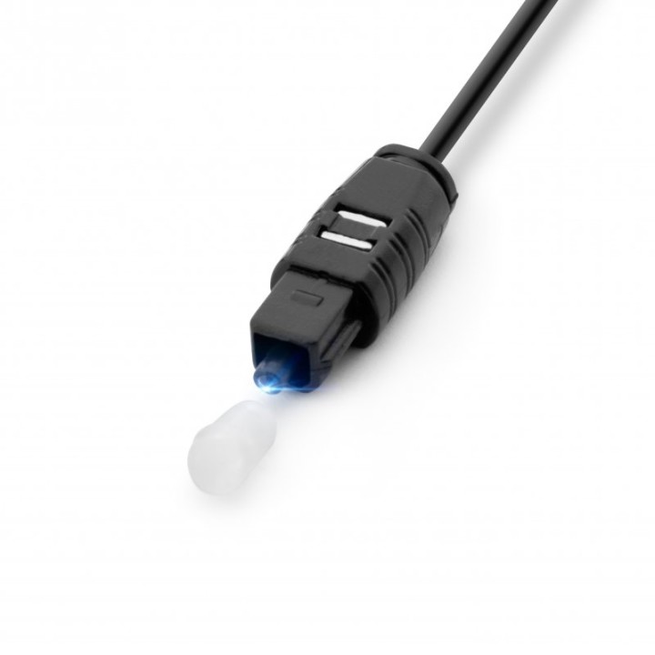 PcCom Essential Cable de Audio Óptico Toslink 3m