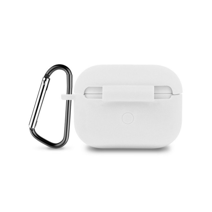 PcCom Essential Funda Protectora para Airpods Pro Blanca