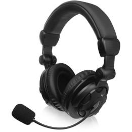 Auriculares Ewent EW3564 con cable 3,5 mm, micrófono flexible, plegables y negros