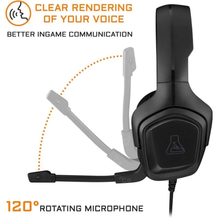 The G-Lab Korp Cobalt Auriculares Gaming Negros