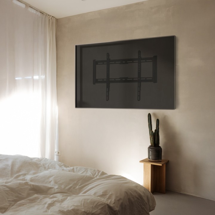 Soporte Pared TooQ 37"-80" Fijo Máx. 75Kg (LP1083F-B)