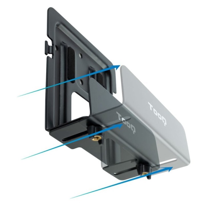 TooQ TQMPM4776 Soporte Universal de Pared para Router/Reproductor Multimedia/Consolas