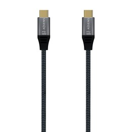 Aisens Cable USB-C Macho/Macho 1m Gris