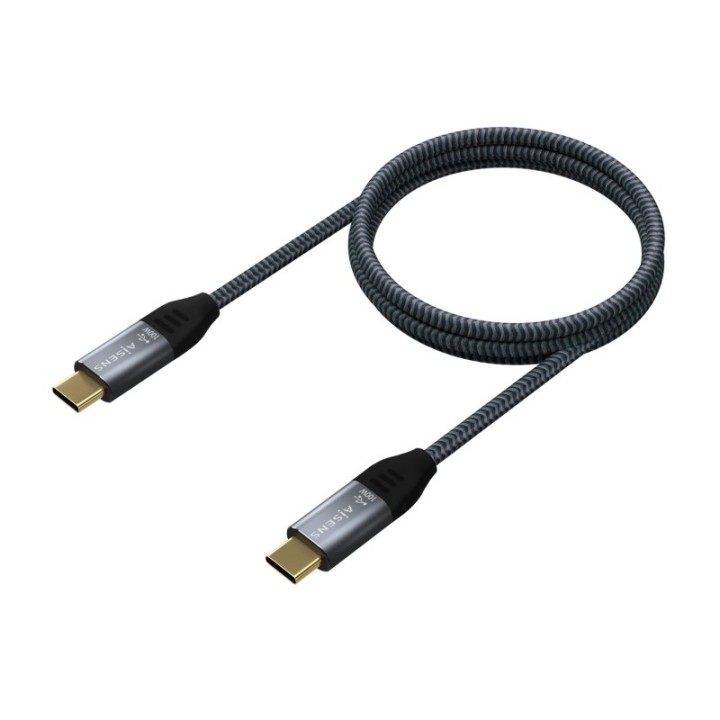 Aisens Cable USB-C Macho/Macho 1m Gris