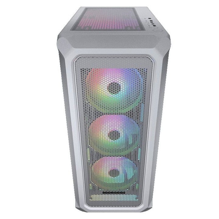 Cougar Archon 2 Mesh RGB Cristal Tremplado USB 3.0 Blanco