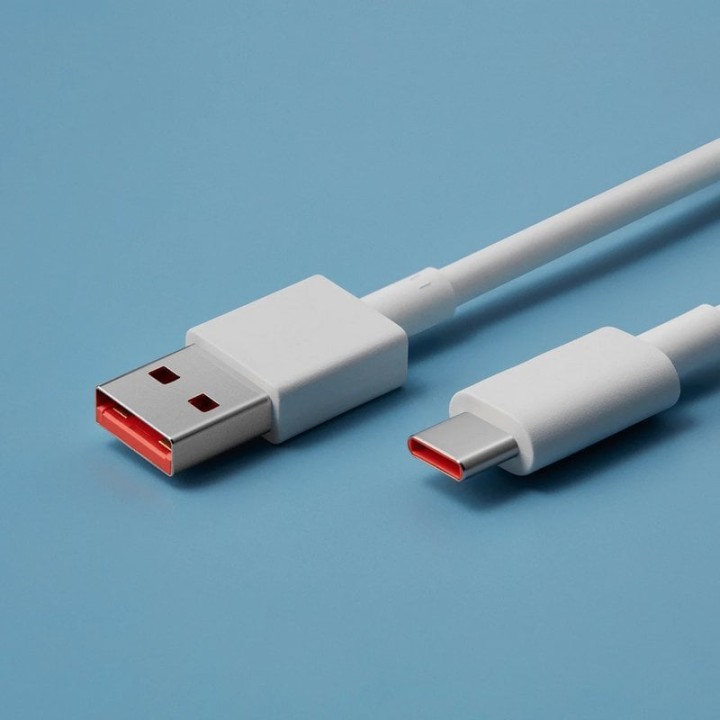 Xiaomi 6A Cable USB-C a USB-A Macho/Macho 1m Blanco