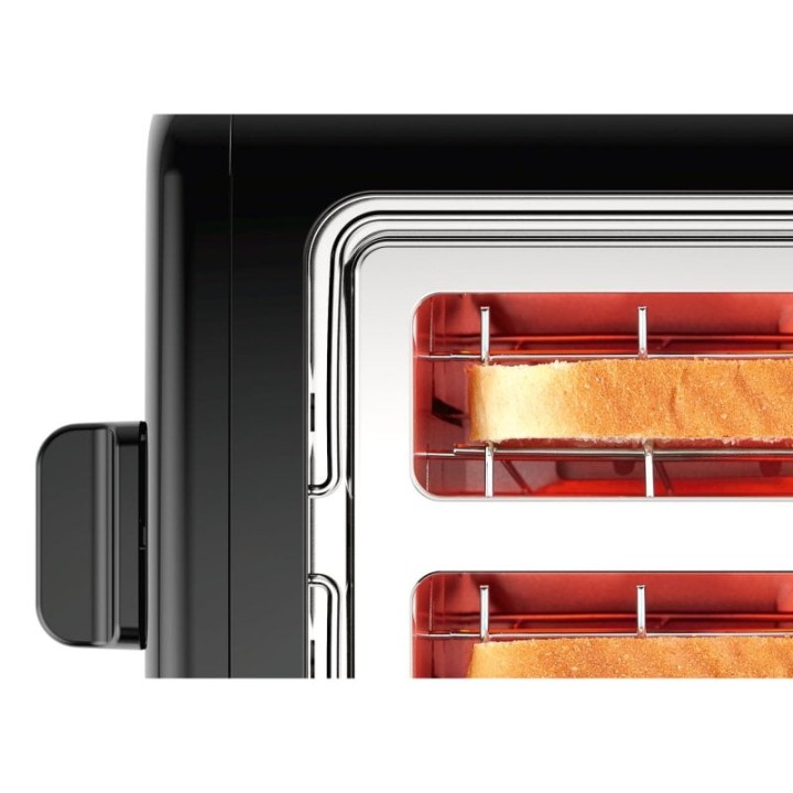 Bosch DesignLine TAT3P423 Tostadora Doble Ranura 970W Negra