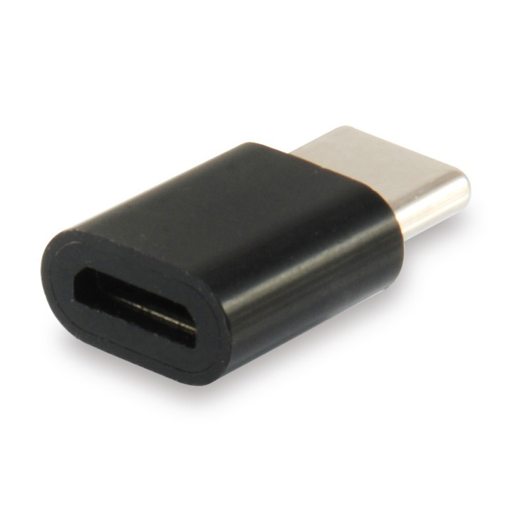 Adaptador EQUIP USB-C/M a mUSB-B/H Negro (EQ133472)