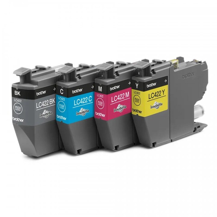 Cartuchos de Tinta Original Brother LC422VAL MultiPack Negro/Cian/Magenta/Amarillo
