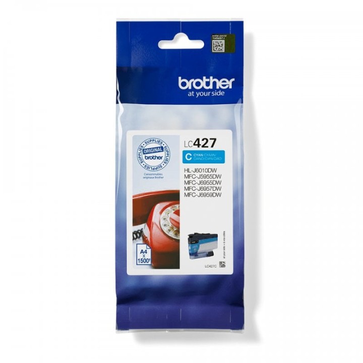 Cartucho de Tinta Original Brother LC427C Cian