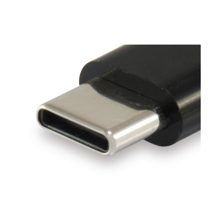 Adaptador EQUIP USB-C/M a mUSB-B/H Negro (EQ133472)