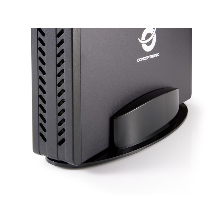 Caja CONCEPTRONIC HDD 3.5" SATA USB 2.0 Negra (CHD3SU)