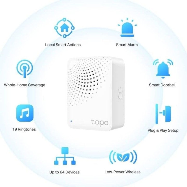 TP-Link TAPO H100 HUB Inteligente con Alarma
