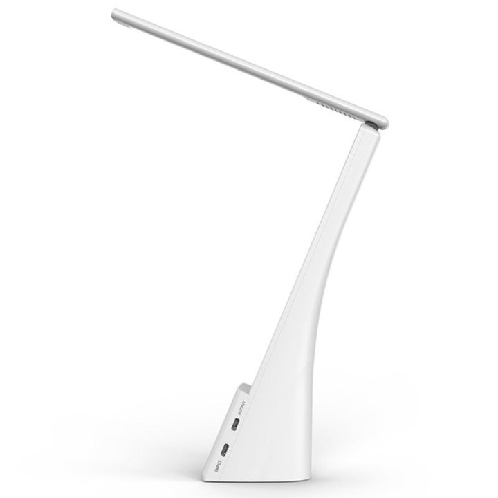 Cool Compact Lámpara LED con Base Qi Carga Inalámbrica Blanco
