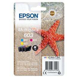 Tinta Epson 603 Tricolor Estrella de Mar (C13T03U54010)