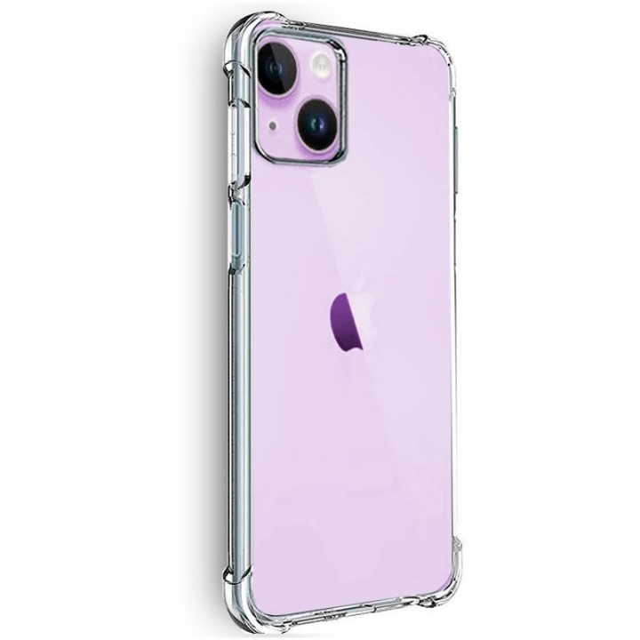 Cool Funda AntiShock Transparente para iPhone 14