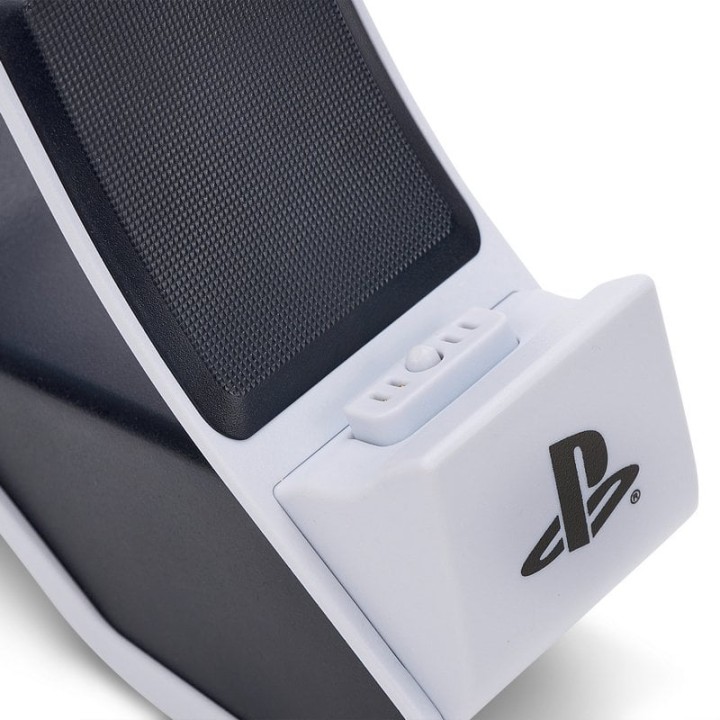 Power A Base de Carga AC Licencia Playstation Blanca para 2 Mandos DualSense PS5