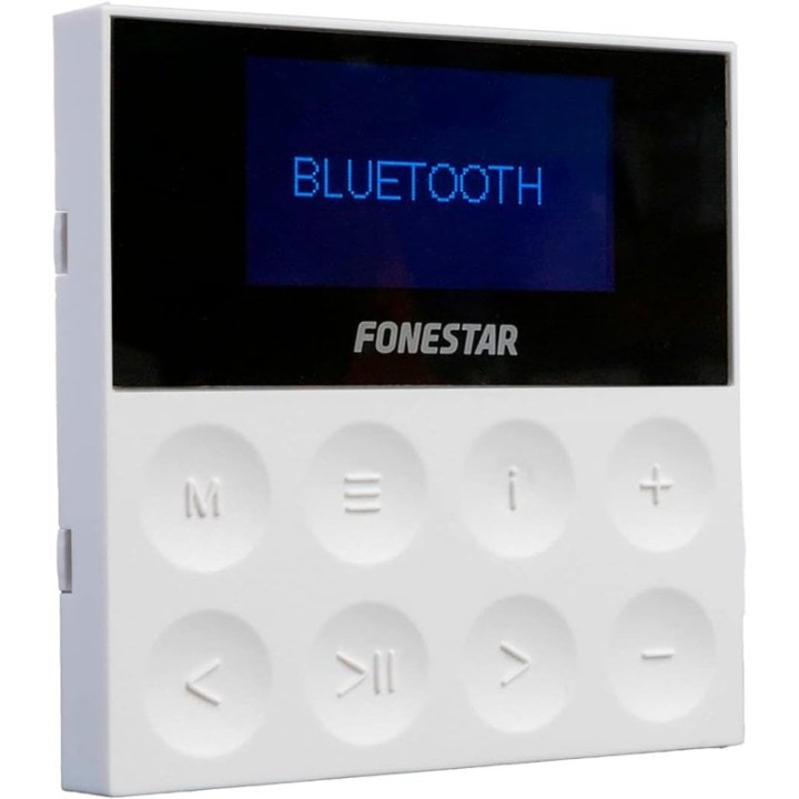 Fonstar KS-WALL 4 Kit Amplificador de Pared y 4 Altavoces de Techo Bluetooth/USB/FM/AUX